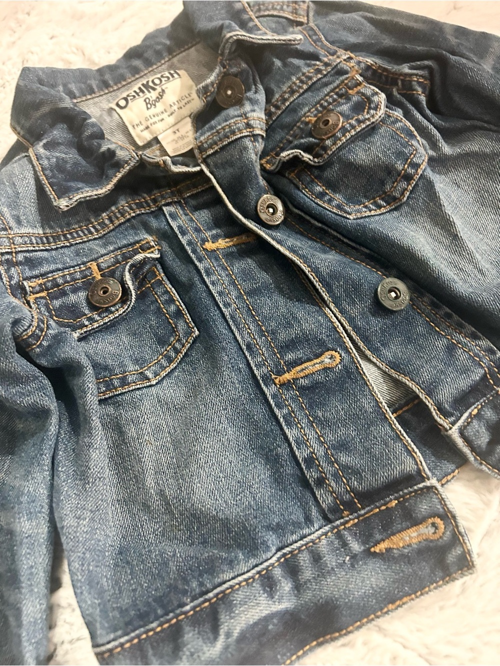OshKosh B'gosh Kid’s Denim Jeans Jacket - Blue